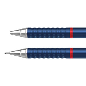 | Tikky Retro Versatil Kalem, 0.5 Mm Uç, Metalik Mavi, Ergonomik Tutuş