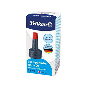| Istampa Mürekkebi 28 Ml, Kırmızı,, Yüksek Kalite, Kaşe Ve Mühürler İçin