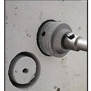 Adaptörlü Metal Sds Plus Elmas Panç Ø 50 Mm Çap Delik Oyuk Açma Delme Buat Açma Testeresi 1 Adet