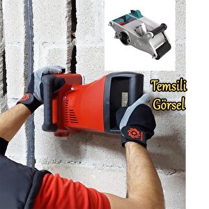 Proter Duvar Kanal Oluk Açma Makinası 1100 W Su Elektrik Tesisat Yolu Yuvası Pr1245wk