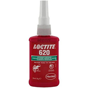 Loctite 620 Yüksek Sıcaklığa Dayanıklı Sıkı Geçme Bileşeni 50 Ml