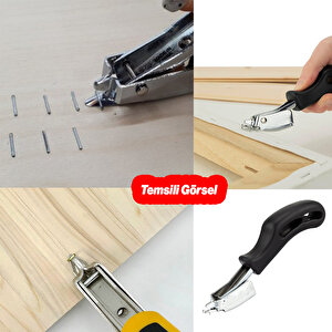 Zımba Teli Sökme Aparatı Dar Geniş Zımba Çıkartma Aparat Metal Ergonomik 1 Adet