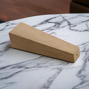 Ahşap Ayak 20 Cm Kare Bağlantı Aparatı Dahil Mobilya Koltuk Kanepe Sehpa Masa Ayağı Ayakları Boyasız