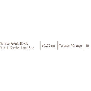 | Ekstra Güçlü Büzgülü Çöp Torbası, Büyük Boy 65x70 Cm, Vanilya Kokulu, 10'lu Paket