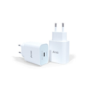 Syrox Pd20b 3.0a 20w Pd 1xtype-c Port Çıkışlı Şarj Cihazı - Beyaz