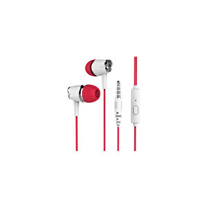 Syrox K17 1.20mt 3.5mm Aux Kablolu Mikrofonlu Kulakiçi Kulaklık - Siyah