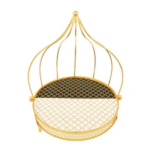 Lux Seramik Sunum Tepsisi 35x38 Cm Ak.ib0003