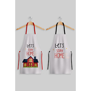Ays Home Lets Stay Home 2'li Mutfak Önlüğü Seti