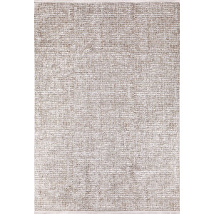 Bej Salon&yolluk Dijital Baskılı Makinede Yıkanabilir Kaymaz Taban Saçaklı Halı Ha274 100x400 cm