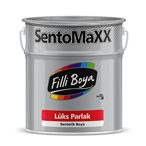 Sentomaxx® Lüx Parlak Sentetik Boya 2,5 Lt, Siyah Siyah Siyah