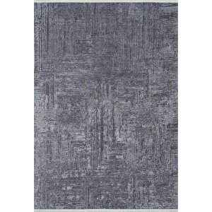 Füme Salon&yolluk Dijital Baskılı Makinede Yıkanabilir Kaymaz Taban Saçaklı Halı Ha362 120x180 cm