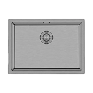 Stella 4449 - Nano Mat Gri Mutfak Eviyesi