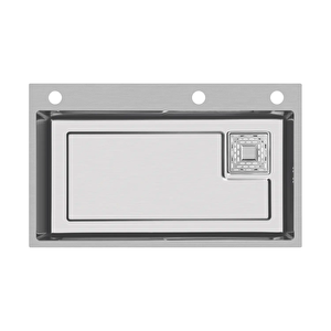 Dolce Vita 6370 - Nano Mat Gri Mutfak Eviyesi