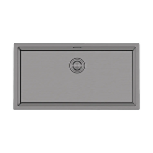 Stella 4470 - Nano Mat Gri Mutfak Eviyesi