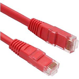 Ods 5m Cat6 Utp Lszh Saf Bakır Kırmızı Patch Kablo