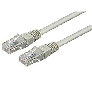 Ods 0.3m Cat6 Utp Lszh Saf Bakır Gri Patch Kablo