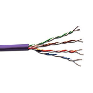 Digitus Category 6 (cat. 6) U-utp Data Kablosu
500 Metrelik Rulo
Lsoh
Awg23
Mor Renk