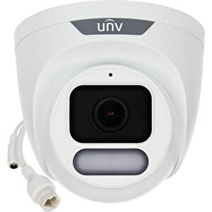 Unv 4mp Dome 2.8mm Ipc3624le-adf28k-wp 30metre Ip Güvenlik Kamerası Wıse-isp Colorhunter Sesli
