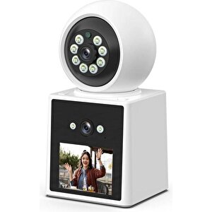 Apronx 4mp 2k 2,4" Ax-bn120 4g Lcd Wifi Ip Kamera