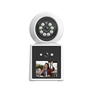 Apronx 4mp 2k 2,4" Ax-bn120 4g Lcd Wifi Ip Kamera