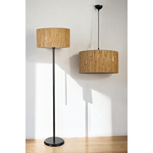 Bambu 07 Avi̇ze Lambader Si̇yah 2 Li̇ Set