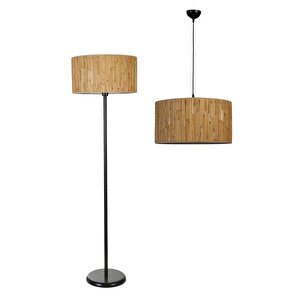 Bambu 07 Avi̇ze Lambader Si̇yah 2 Li̇ Set