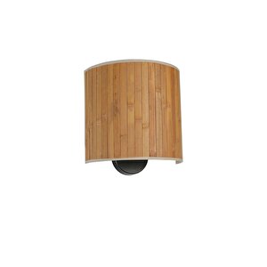 Yeni̇ Bambu Pi̇lli̇ 01 Abajurlu Oval Apli̇k