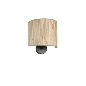 Yeni̇ Bambu Pi̇lli̇ 09 Abajurlu Oval Apli̇k