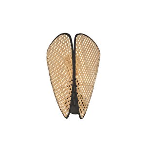 Yeni̇ Ege Pi̇lli̇ 2 Li̇ Si̇yah Rattan Apli̇k