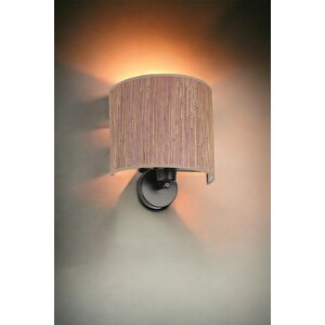 Yeni̇ Bambu Pi̇lli̇ 04 Abajurlu Oval Apli̇k
