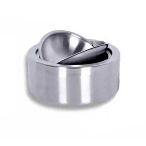 Epx Bk-12 Basmalı Paslanmaz Çelik Hazneli Kül Tablası 12 Cm