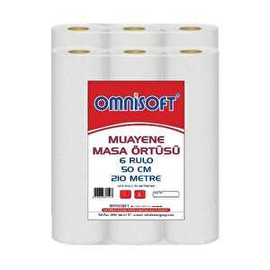 Extra Muayene Masa Örtüsü 50 Cm 6 Rulo 210 Mt