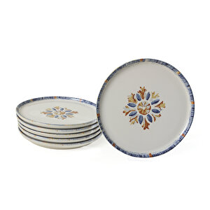 Sapphire  Nordıc Pasta Tabağı 22 Cm 6 Adet 22746