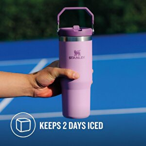 The Iceflow Flip Straw Pipetli Termos Bardak, 0.89 Lt