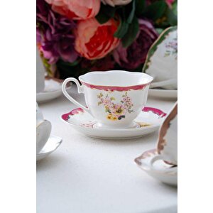 Clara 6 Kişilik Çay-nescafe Fincanı Takımı Syt-06065 Karışık