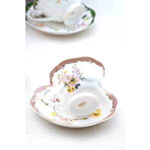 Acar Clara 6 Kişilik Çay-nescafe Fincanı Takımı Syt-06065 Karışık