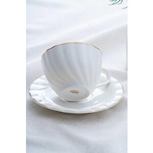 Acar Velvet Gold 6 Kişilik Çay-nescafe Fincanı Takımı Syt-06067