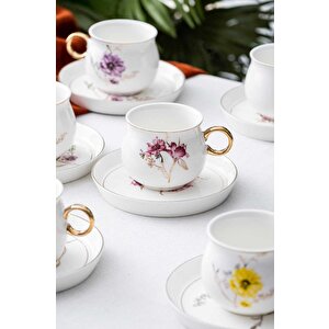 Valerie 6 Kişilik Çay-nescafe Fincanı Takımı Kai-06334