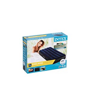 Intex Tek Kişilik Şişme Yatak Fiber-tech 76x191x25cm Iky64756