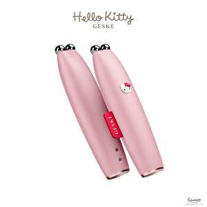 Hello Kitty Titreşimli Mikro Akım Yüz Sıkılaştırıcı Akıllı Kalem | Microcurrent Face-lift Pen Pembe
