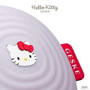 Hello Kitty Titreşimli Yüz Temizleme Ve  Masaj Cihazı| Sonic Thermo Facial Brush Mor