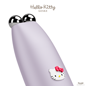 Hello Kitty Titreşimli Mikro Akım Yüz Sıkılaştırıcı Akıllı Kalem | Microcurrent Face-lift Pen Mor
