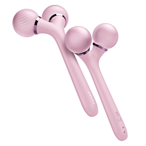 Titreşimli Yüz Şekillendirici Ve Vücüt Bakım Roller Cihazı | Sonic Facial & Body Roller Pembe