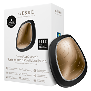 Titreşimli, Soğutma Ve Isıtmalı, Led Terapili Yüz Maskesi Bakım Cihazı | Sonic Warm & Cool Mask Siyah