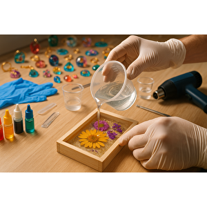 7.5 Kg Hobby Epoxy Smart/ Ultra Şeffaf Ve Parlak Epoksi Reçine Ince Döküm