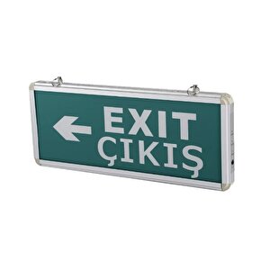 Exit Çıkış Acil Yönlendirme Armatürü Cata Exit Çıkış Sol Sağ Oklu 9166