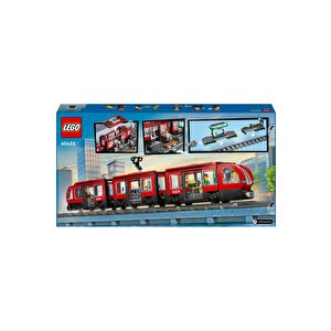 ® City Şehir Merkezi Tramvay İstasyonu 60423 - 7 Yaş Ve Üzeri  Yapım Seti (811 Parça)