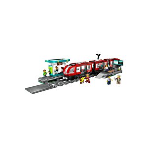 Lego ® City Şehir Merkezi Tramvay İstasyonu 60423 - 7 Yaş Ve Üzeri  Yapım Seti (811 Parça)