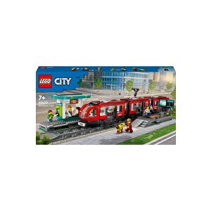 Lego ® City Şehir Merkezi Tramvay İstasyonu 60423 - 7 Yaş Ve Üzeri  Yapım Seti (811 Parça)