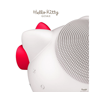 Hello Kitty Titreşimli Yüz Temizleme Cihazı | Sonic Facial Brush Beyaz